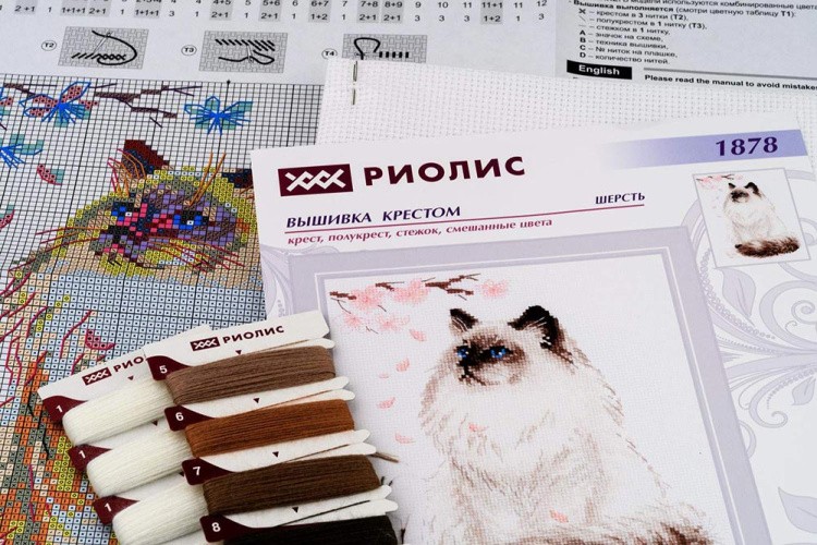 Набор для вышивания «Мяу-дзен» — картинка 2