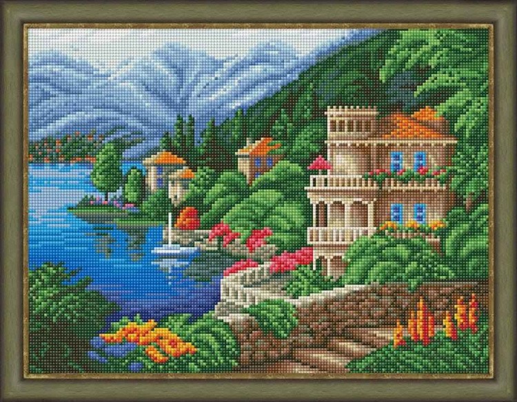 Алмазная вышивка «Италия» — картинка 2
