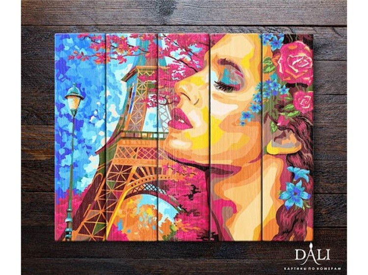 Картина по номерам по дереву Dali «Сон наяву» — картинка 2