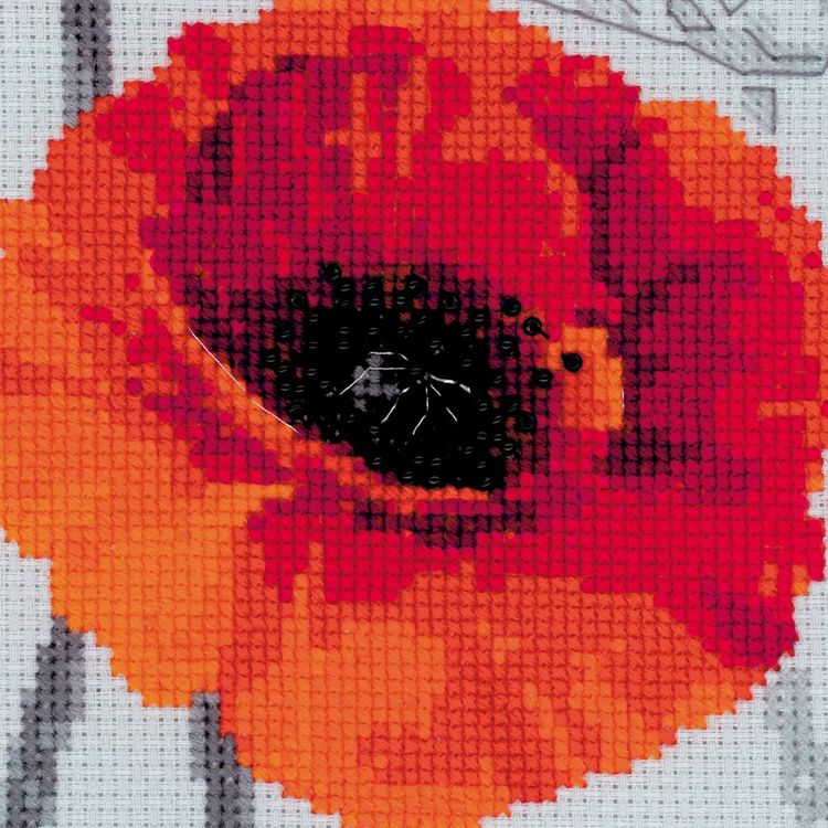 Набор для вышивания «Алые маки» — картинка 5