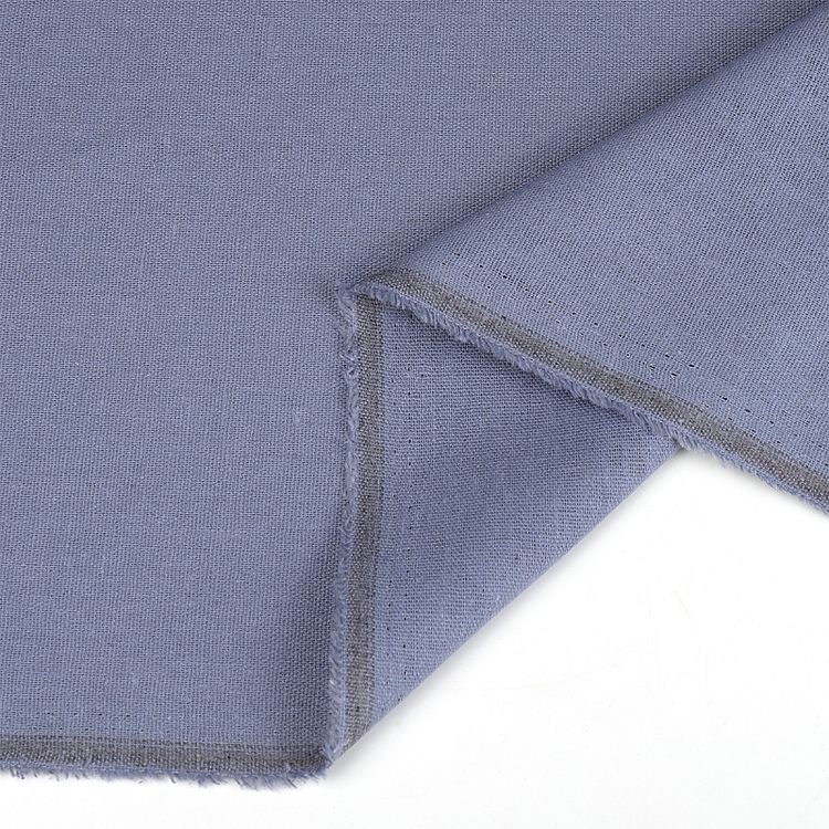 Ткань льняная, 185 г/м², 10 м x 140 см, цвет: сиреневый, TBY — картинка 5