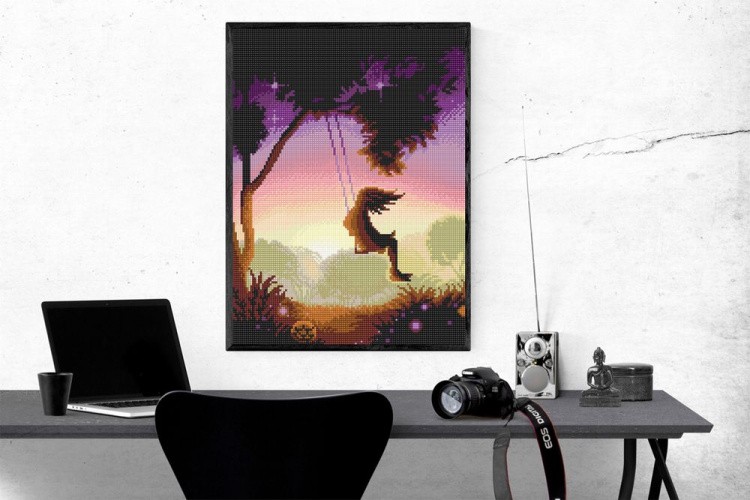 Алмазная вышивка «Навстречу ветру» — картинка 3