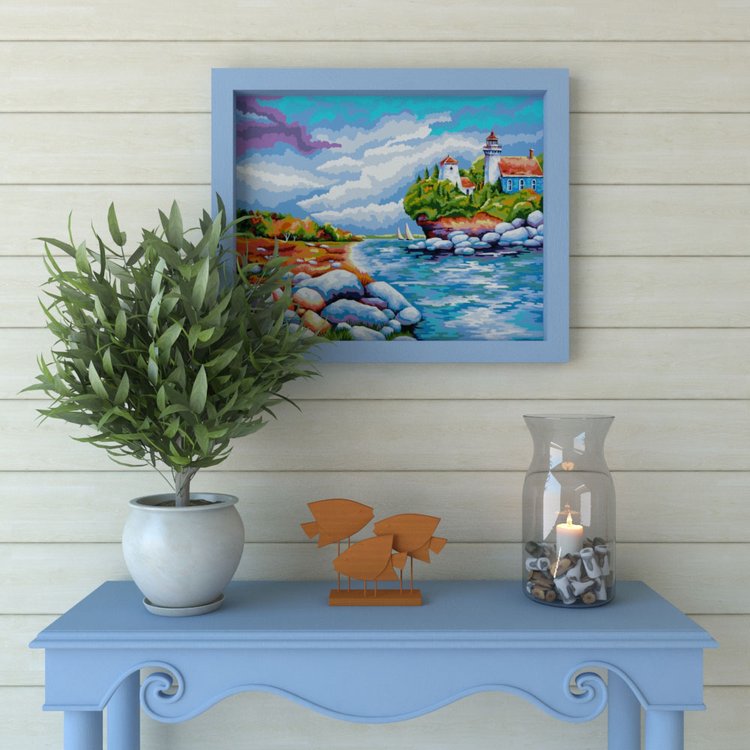 Картина по номерам по дереву «Безмятежность» — картинка 2