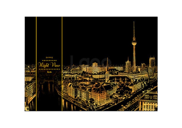 Скретч-набор «Берлин» — картинка 3