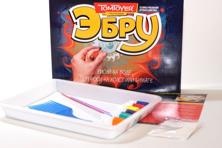 Набор для рисования на воде «Эбру» — картинка 3
