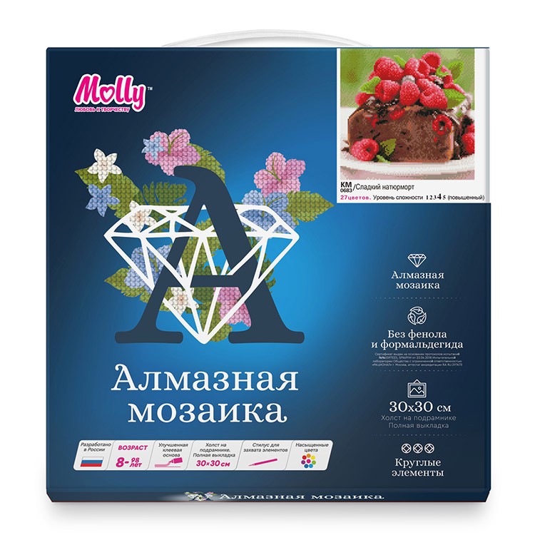 Алмазная вышивка «Сладкий натюрморт» — картинка 3