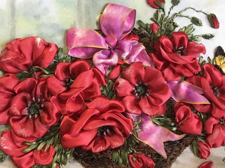 Набор для вышивания «Маки в вазе» — картинка 2