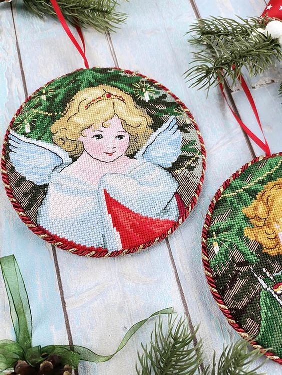 Набор для вышивания «Пинкипы. Рождество» — картинка 2