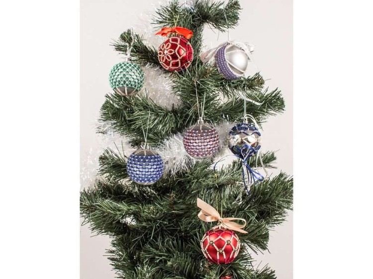 Набор для бисероплетения «Шар. Аура рубинов» — картинка 3