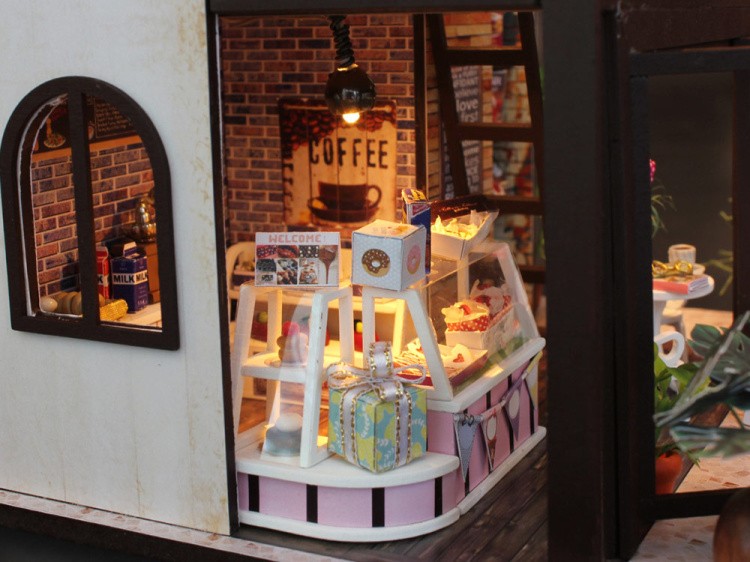 Набор для создания миниатюры (румбокс) «Coffee House» — картинка 9