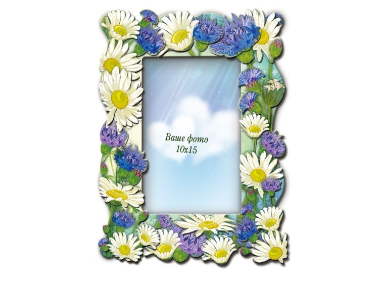 Объемная фоторамка «Полевые цветы» — картинка 2