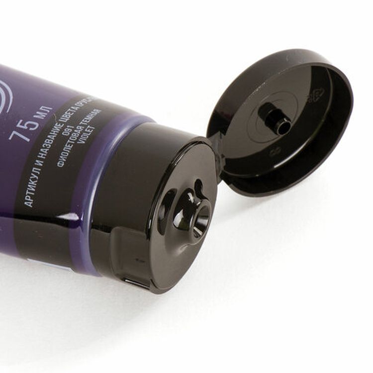 Краска акриловая художественная BRAUBERG ART CLASSIC, туба 75мл, фиолетовая темная — картинка 3