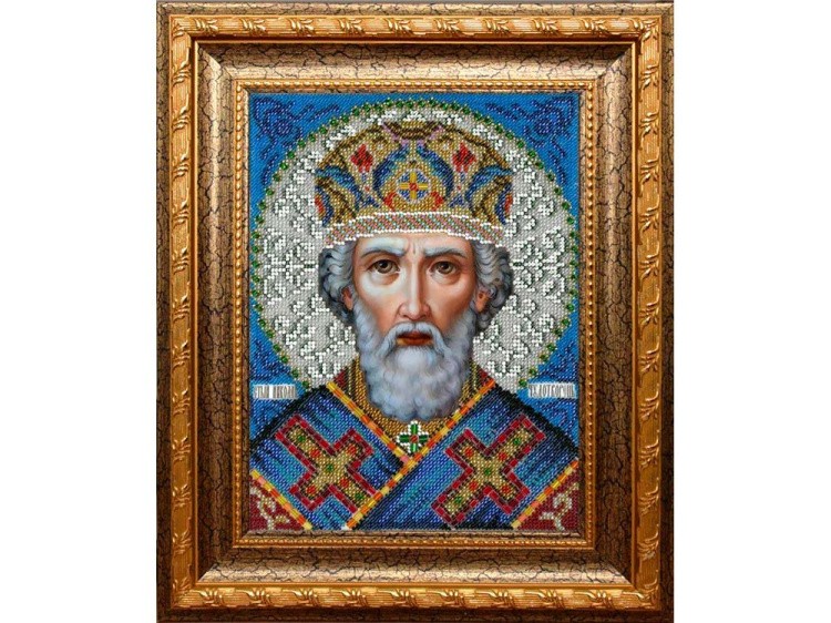 Набор вышивки бисером «Святой Николай Чудотворец» — картинка 2