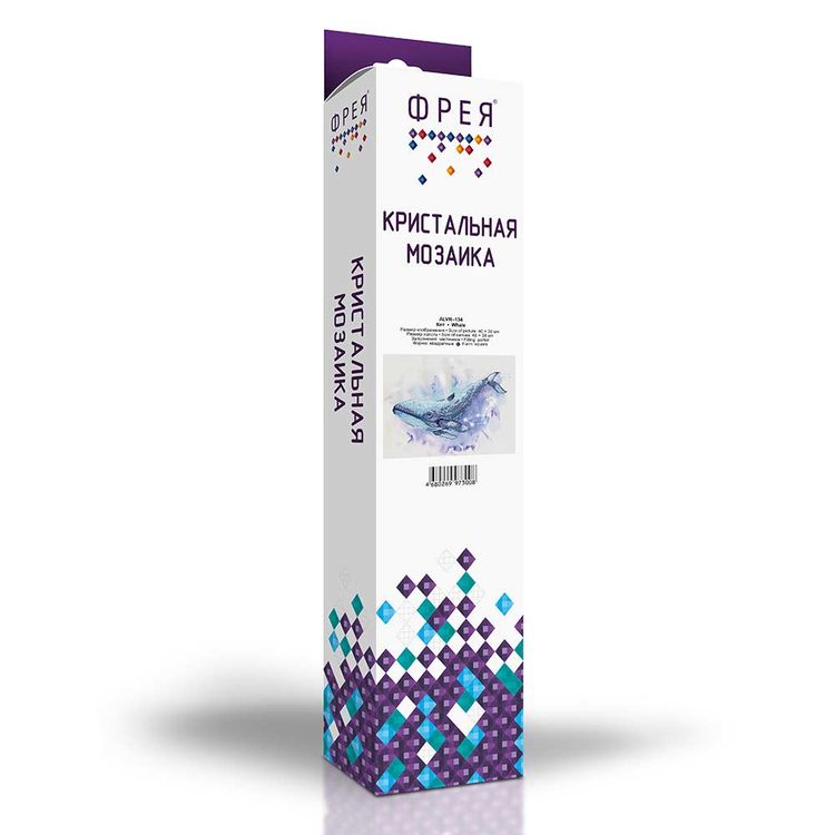 Алмазная вышивка «Кит» — картинка 3