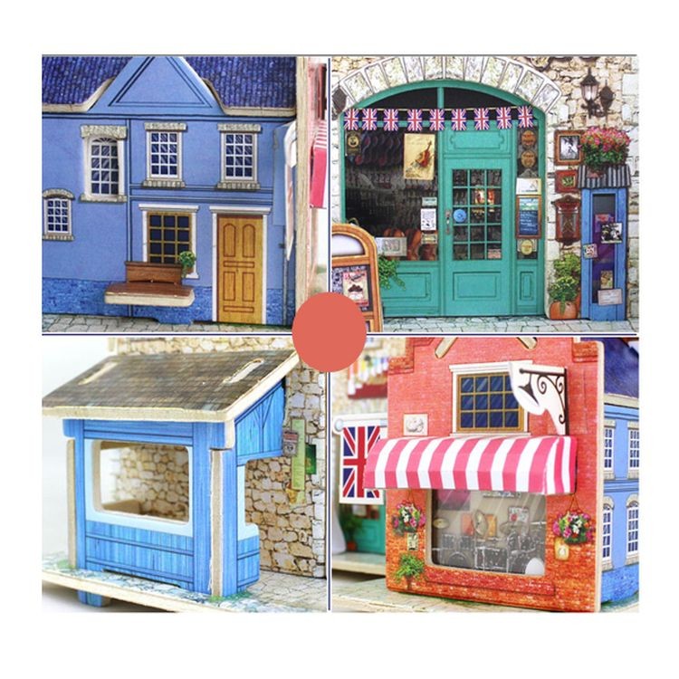 Конструктор из дерева «Британский музыкальный магазин» — картинка 2