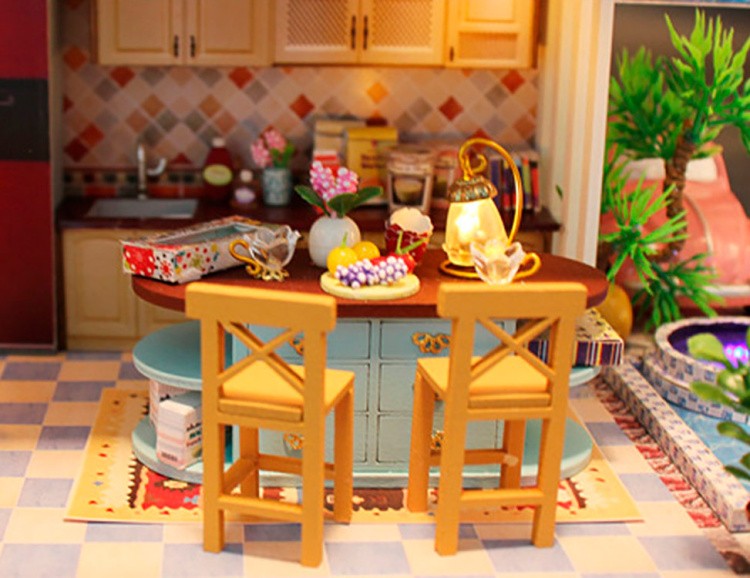 Набор для создания миниатюры (румбокс) «Современный дом» — картинка 5