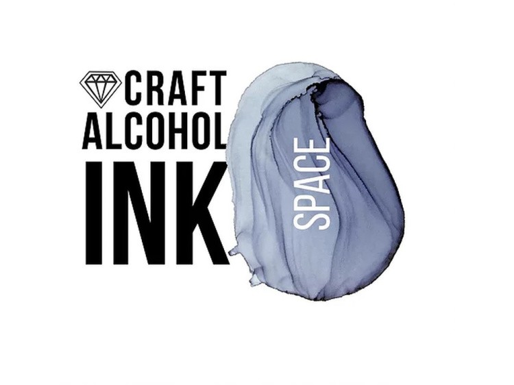 Алкогольные чернила маренго (Space) 20 мл, Craft Alcohol INK — картинка 2