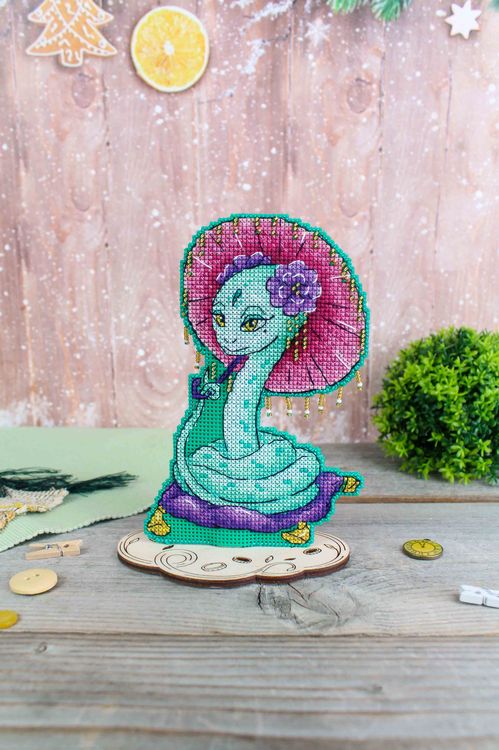 Набор для вышивания «Нарядная змейка» — картинка 4