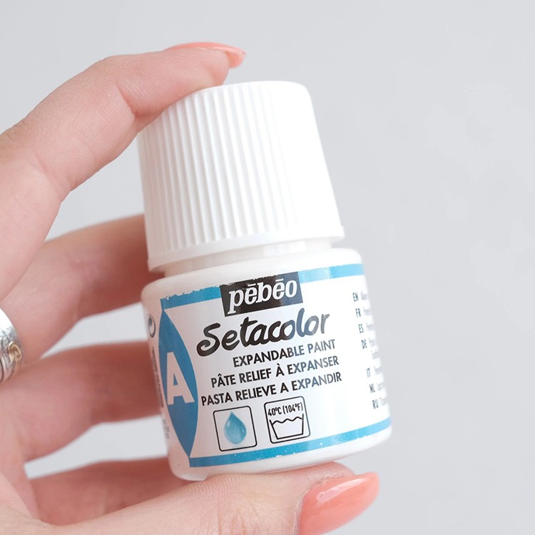 Объемная опухающая паста для ткани Setacolor 45 мл, PEBEO — картинка 4