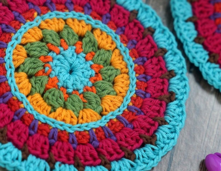 Пряжа ПНК им.Кирова Фиалка (0905), вишня, 5 шт. по 75 г — картинка 3