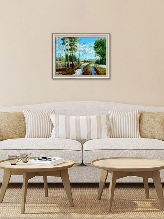 Картина по номерам «Оттепель» — картинка 9