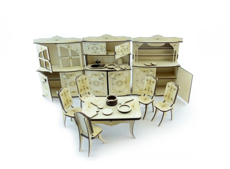 Конструктор «Набор мебели кухня» — картинка 2