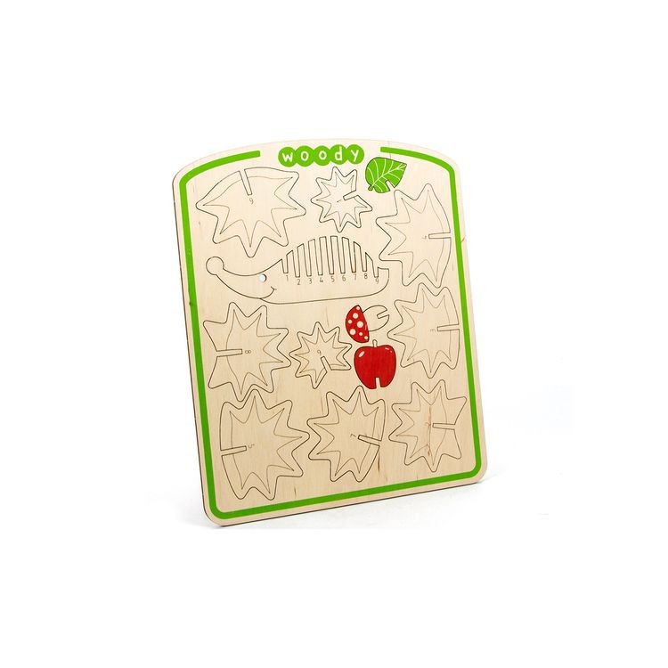 Деревянный набор «Ёж Тимофей», WOODY — картинка 2