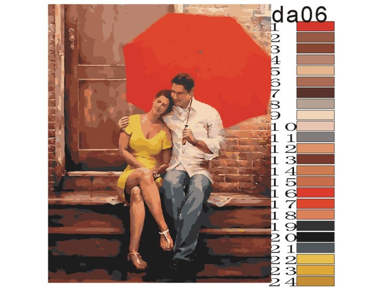 Картина по номерам «На крылечке» — картинка 2