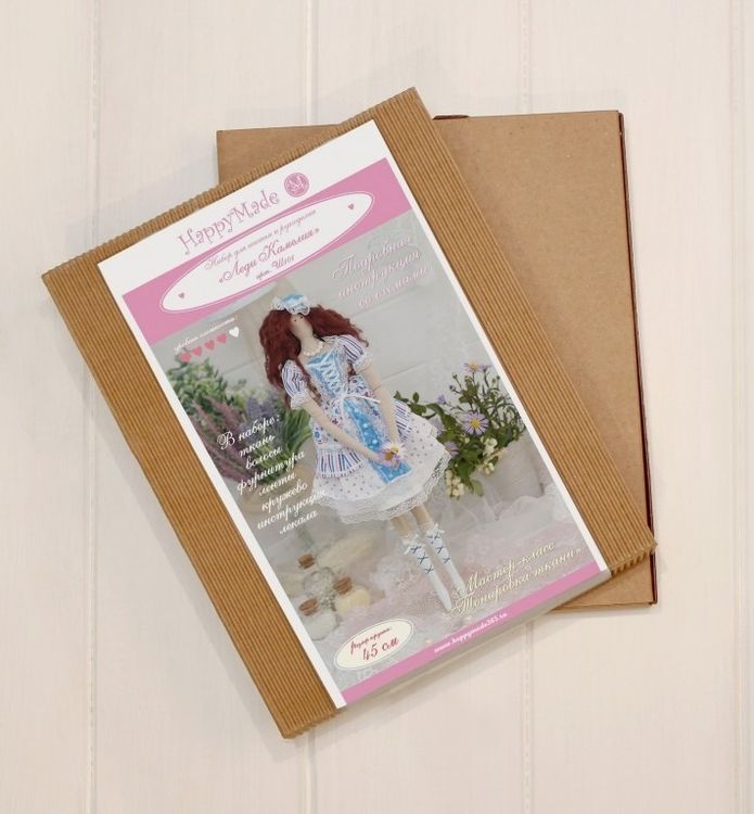 Набор для шитья игрушки «Леди Камелия» — картинка 3