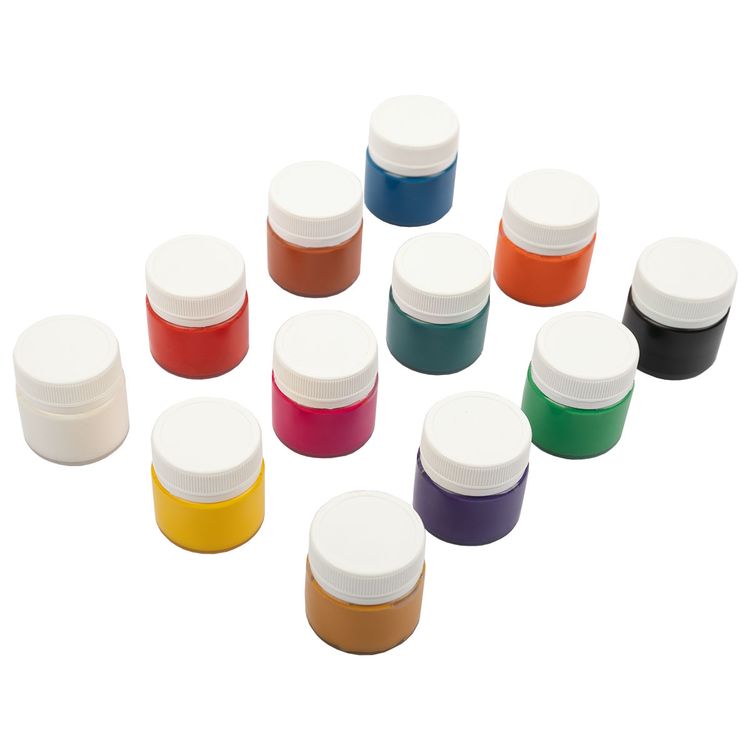 Набор гуаши для детского творчества «Играй», 12 цв., 20 мл, Лео — картинка 2