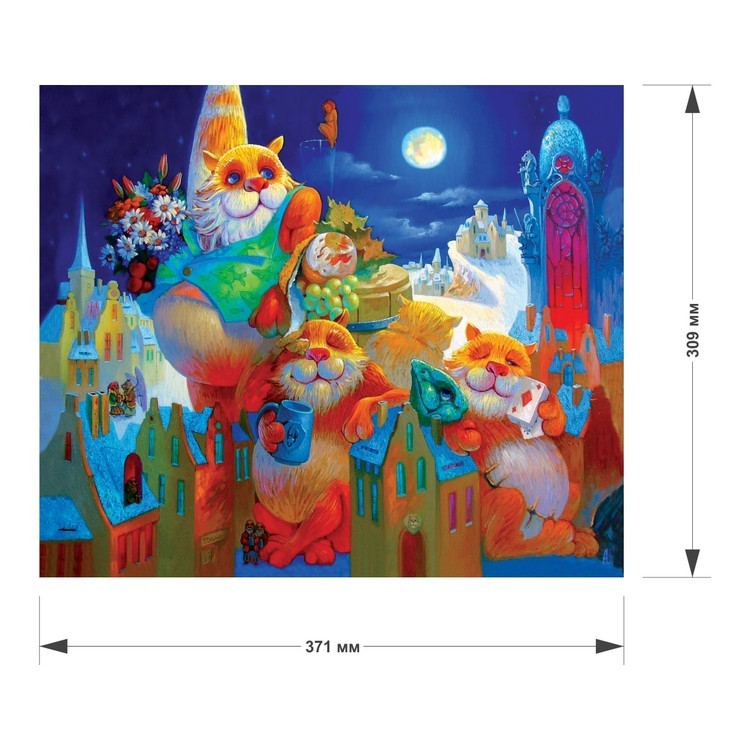 Деревянные пазлы DAVICI «Праздник полной луны» — картинка 2