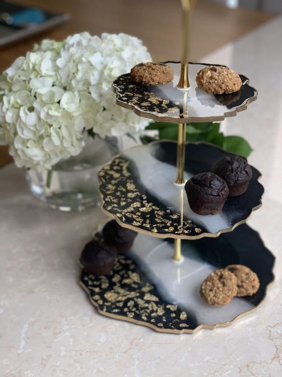 Силиконовый молд - Заготовка для фруктовницы, 20 см — картинка 3