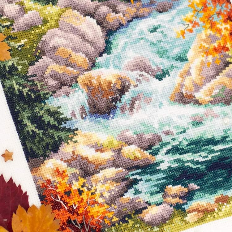 Набор для вышивания «Лесной ручей» — картинка 6