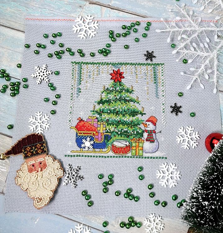 Набор для вышивания «Новогодняя ёлка» — картинка 2