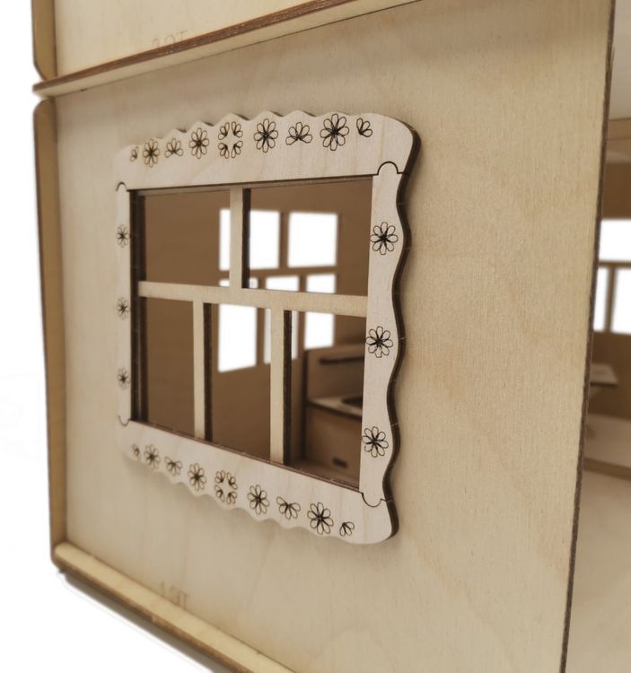 Набор декора со шторками для кукольного домика ХэппиДом
— картинка 2