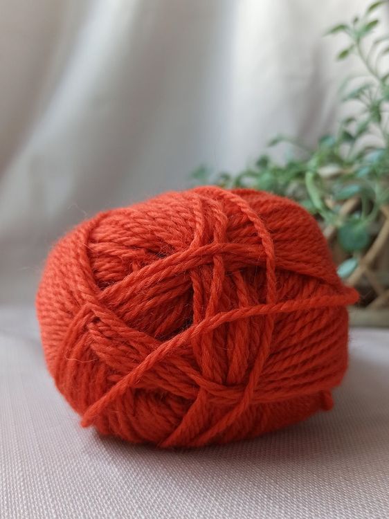 Пряжа Камтекс Аргентинская шерсть (124), темно-коралловый, 5 шт. по 100 г — картинка 4