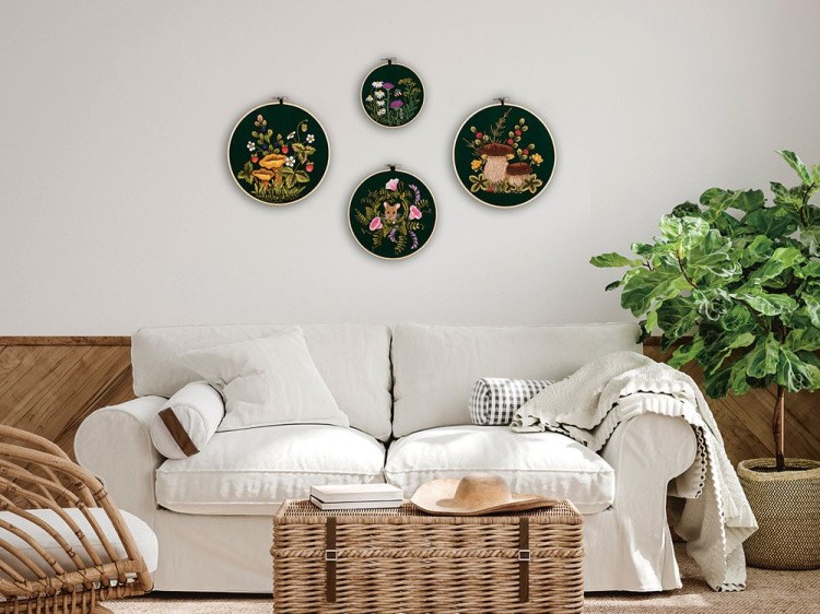 Набор для вышивания «Грибы. Лисички» — картинка 7