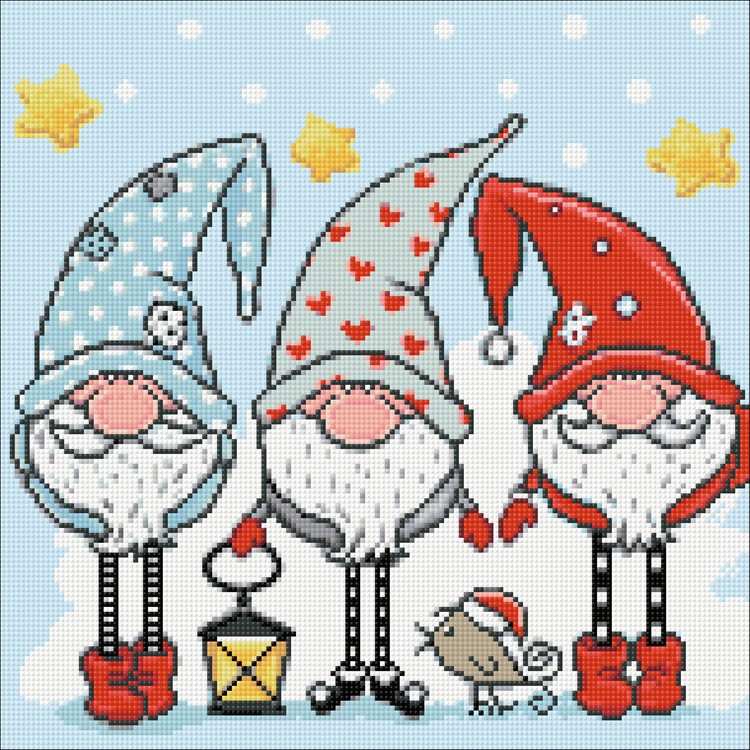 Алмазная вышивка «Гномы» — картинка 2