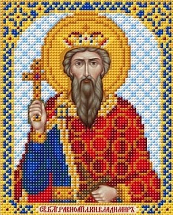 Рисунок на ткани «Святой Владимир»