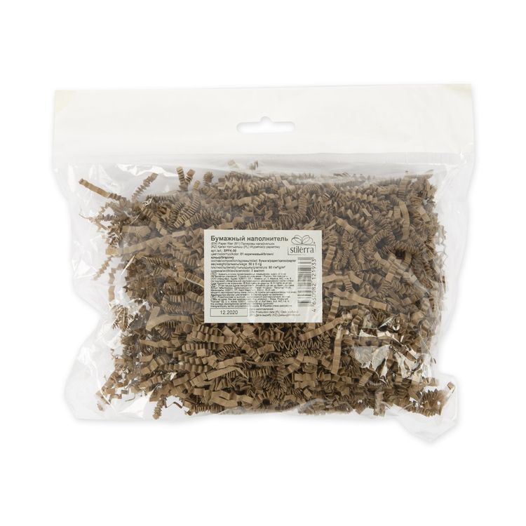 Бумажный наполнитель, цвет: коричневый, 50 г, Stilerra — картинка 2