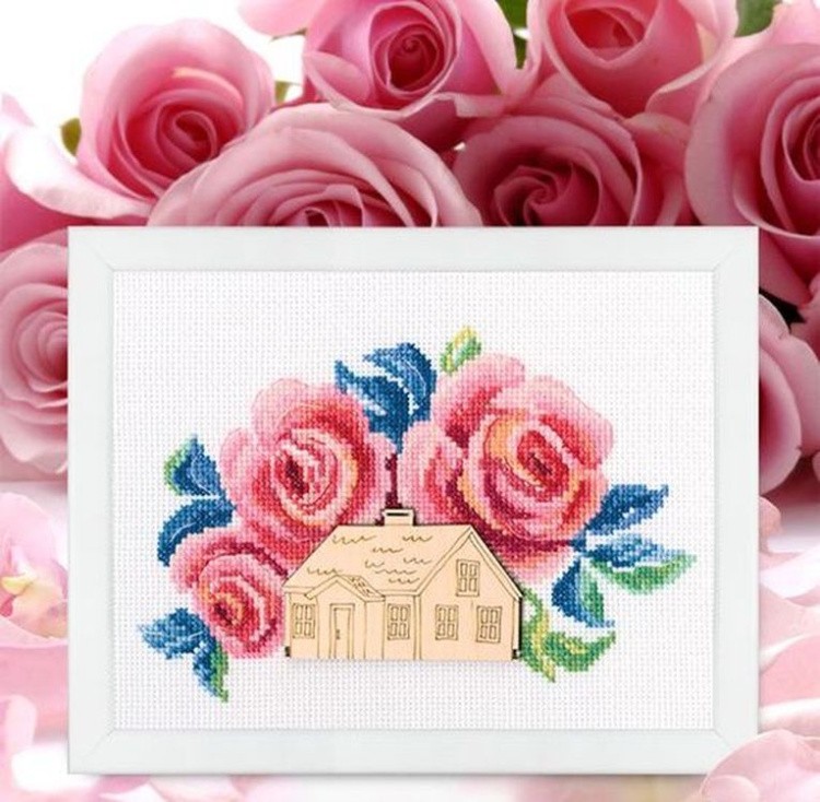 Набор для вышивания «Улица цветов-1» — картинка 2