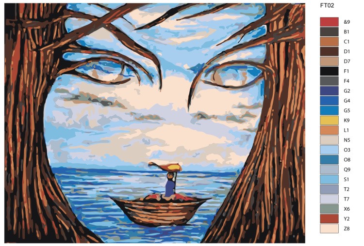 Картина по номерам «Чудесный образ» — картинка 2