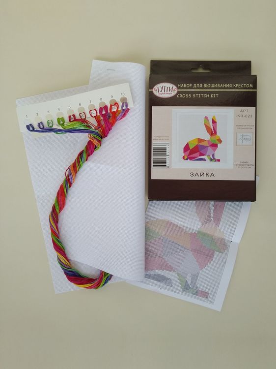 Набор для вышивания «Зайка» — картинка 3