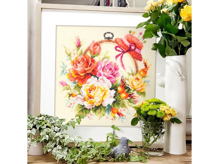 Набор для вышивания «Розы для мастерицы» — картинка 4