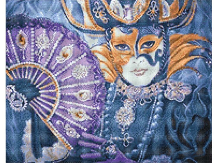 Алмазная вышивка «Венецианский фестиваль» — картинка 2