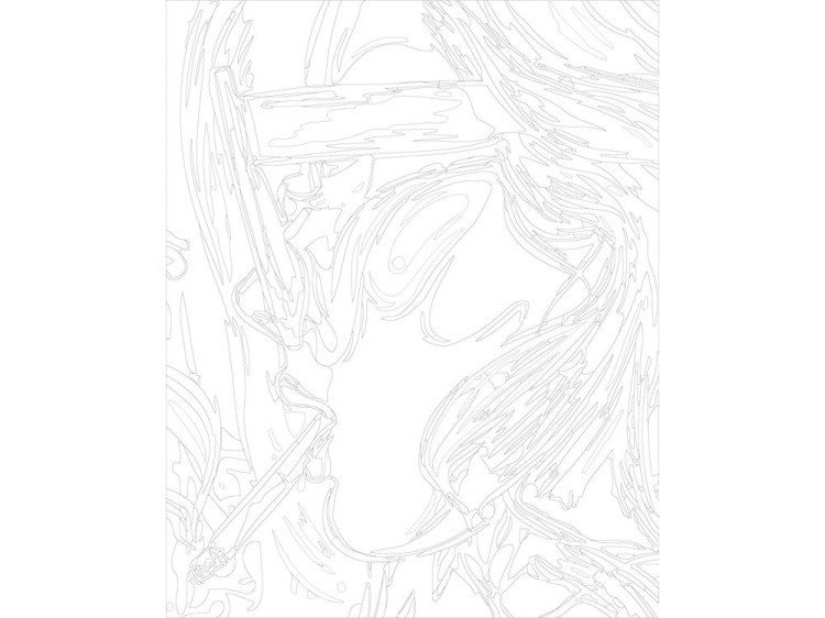 Картина по номерам «Знойная женщина» — картинка 3