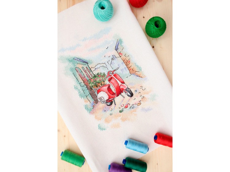 Набор для вышивания «Итальянский дворик» — картинка 3