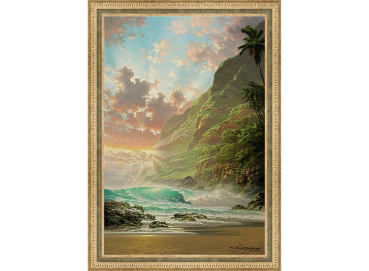 Алмазная вышивка «Остров днем» — картинка 3