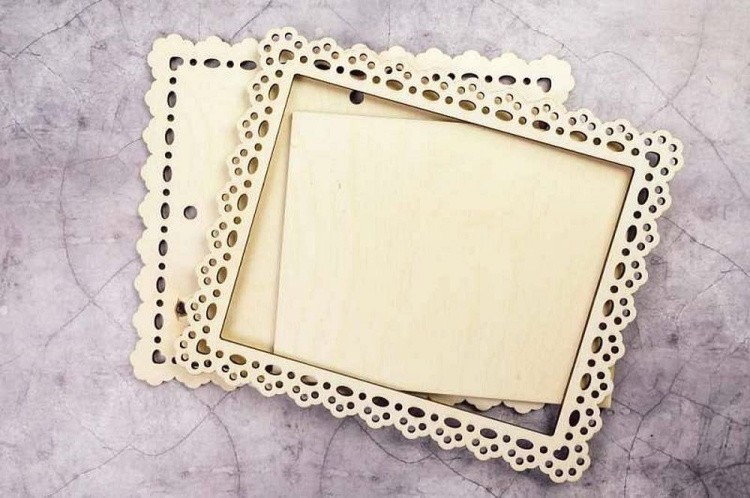 Рамка «Салфетка», средняя, ажурная, 14,5x18 см — картинка 2