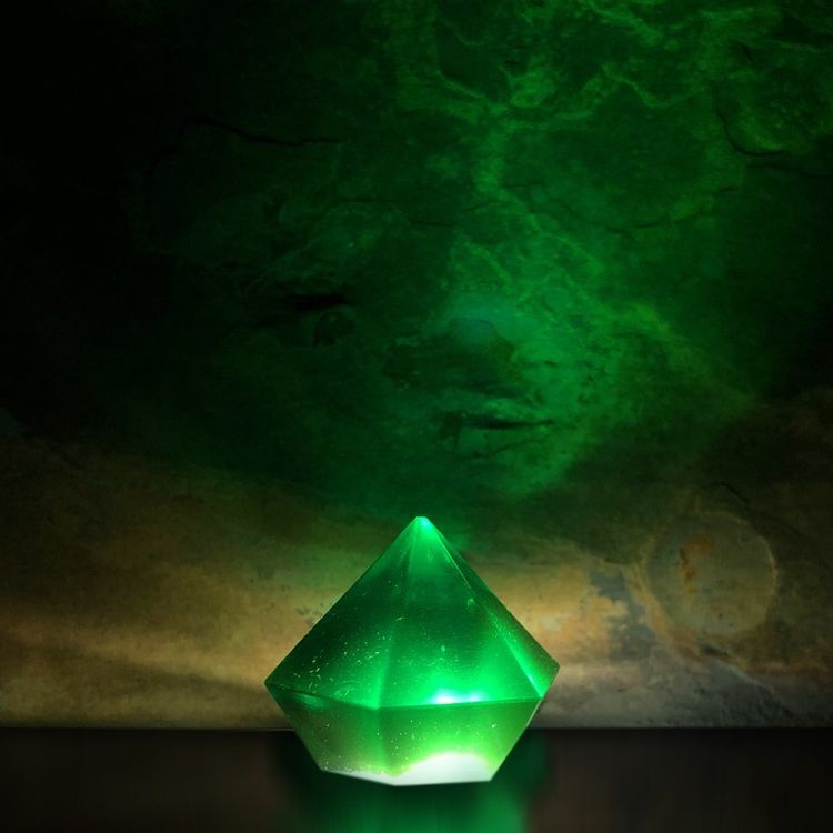 Прозрачный тонер для эпоксидной смолы изумрудный, 10мл — картинка 5